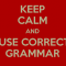 Grammar Wars